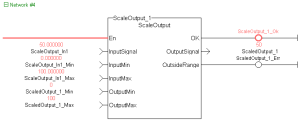 UDFB ScaleOutput: LD example